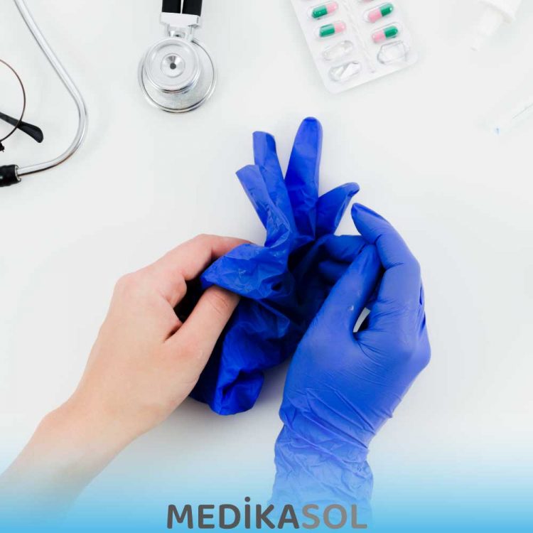Disposable Medical Nitrile Exam Gloves