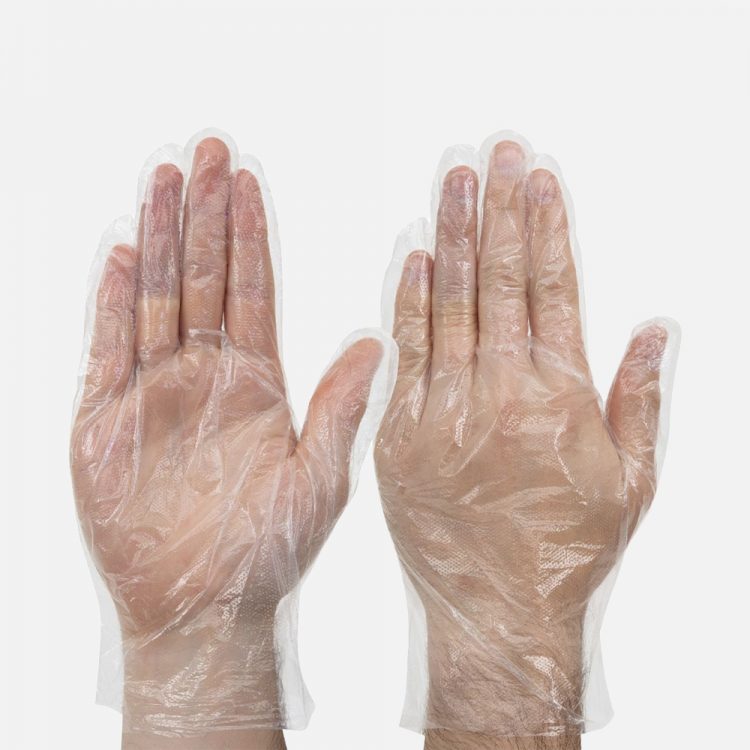 Disposable Transparent Protective PE Gloves - Medikasol