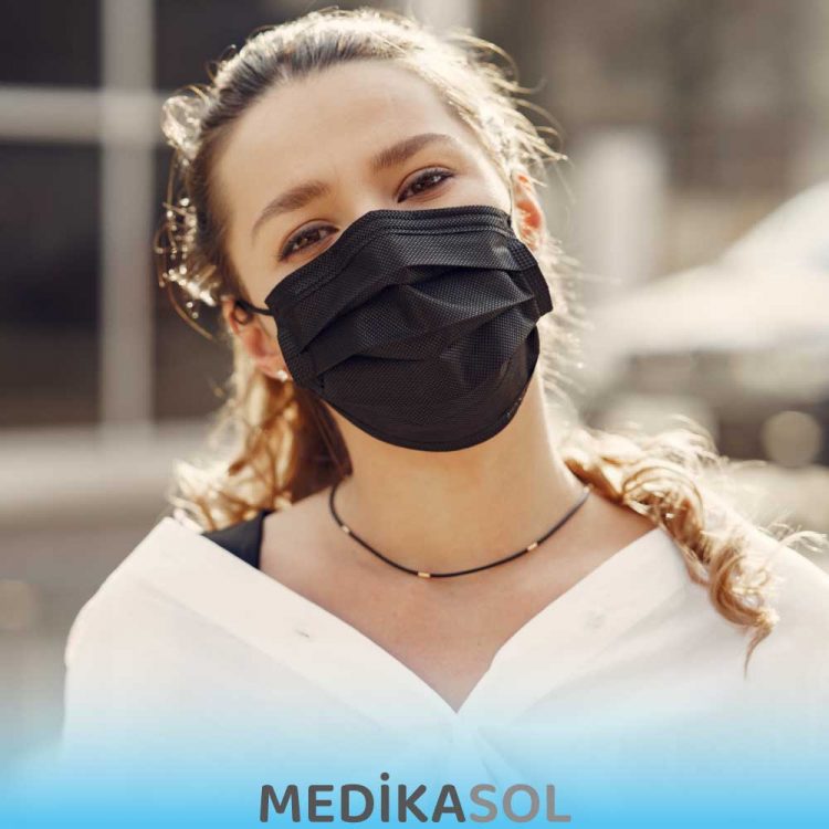 Washable Black Cloth Face Masks